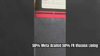 Tejido de forro de viscosa 50% meta‑aramida 50% FR