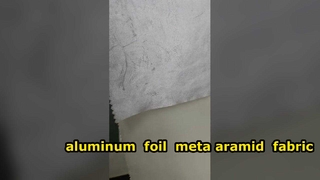 Tela de meta-aramida de papel de aluminio