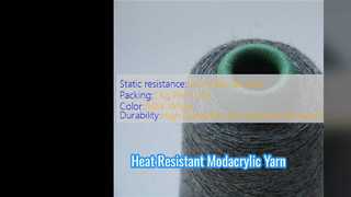 Hilo modacrílico resistente al calor de primera calidad para textiles