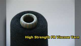 Hilo de viscosa Lenzing FR premium para prendas de protección