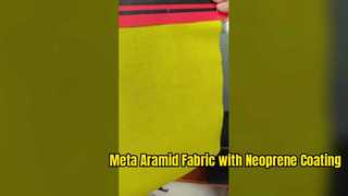 Tejido de meta aramida con revestimiento de neopreno (tejido impermeable)