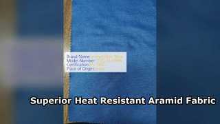 Equipo protector resistente al calor de tela Meta Aramid FR