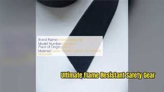 Equipo premium resistente a las llamas para seguridad industrial