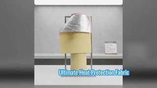 Protección resistente al calor de tela de papel de aluminio de aramida