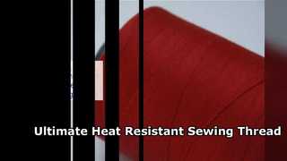 Grado industrial resistente al fuego durable del hilo de coser de Aramid