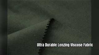 Tejido duradero de viscosa Lenzing para ropa de trabajo profesional