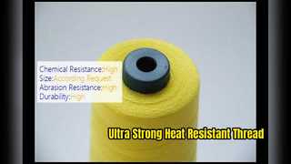 Hilo de coser resistente de Para Aramid resistente al calor
