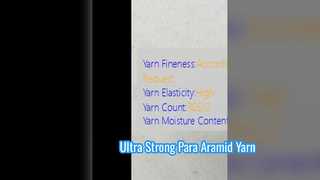 Hilo de para-aramida de alta resistencia para seguridad industrial