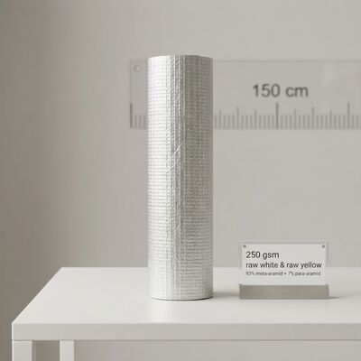 Tejido de revestimiento con papel de aluminio de aramida