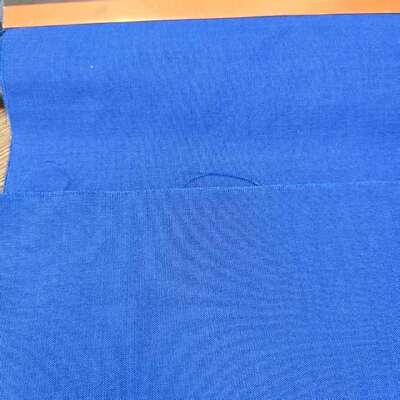 Tela de Meta Aramida Antiestática Azul Brillante de 160 g/m² para Ropa de Trabajo de Seguridad de Verano Petroquímico