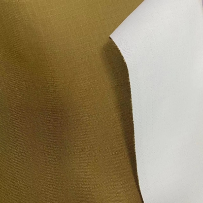 Membrana de PTFE de tela de aramida caqui transpirable impermeable de 280gsm