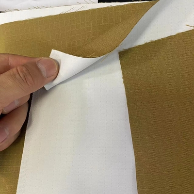 Membrana de PTFE de tela de aramida caqui transpirable impermeable de 280gsm