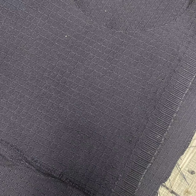 Tejido de meta-aramida de composición viscosa 40%FR con nivel de resistencia a los rayos UV 4-5 en azul marino