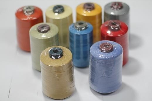 Filamentos de costura de metaramida 100% filamentos de costura a prueba de fuego