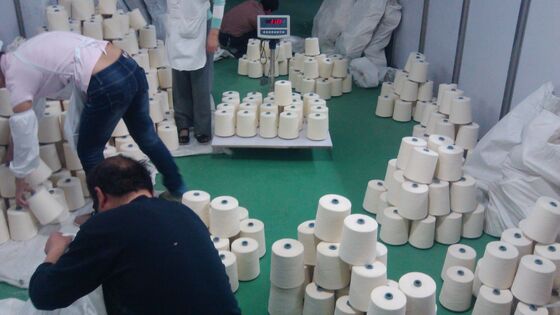Resistente a los productos químicos y a la luz solar Resistente a las llamas Número de hilos Ne38 2 Ideal para ropa de seguridad y textiles ignífugos