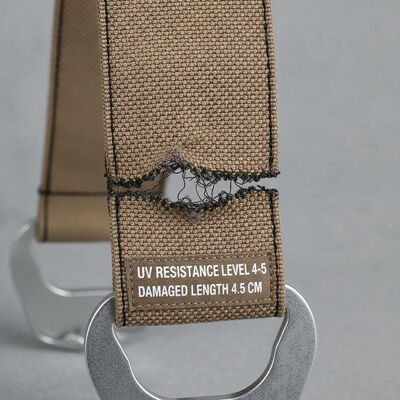 5 por ciento de para-aramida Meta-aramida Tejido que proporciona resistencia a los rayos UV de nivel 4 a 5 y longitud dañada 4,5 cm Perfecto para equipos de seguridad