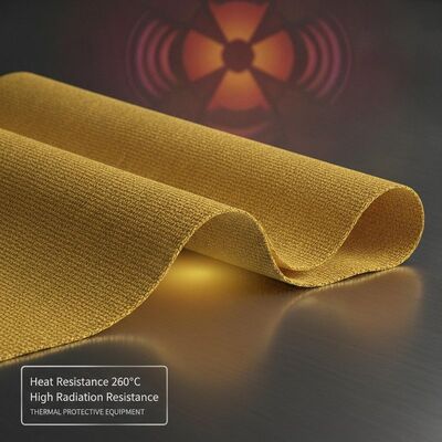 Resistencia al calor Tejido de para-aramida de 260 grados que ofrece alta resistencia a la radiación Diseñado para equipos de protección térmica