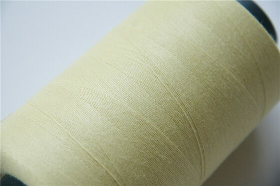Hilo de coser de aramida con alta resistencia a los rayos UV, fibra de meta aramida, punto de fusión NO, diseñado para costuras duraderas en condiciones extremas
