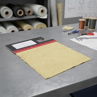 Tejido aislante térmico de fibra de vidrio de Kevlar con resistencia a altas temperaturas, retardante de llama y resistencia a los desgarros
