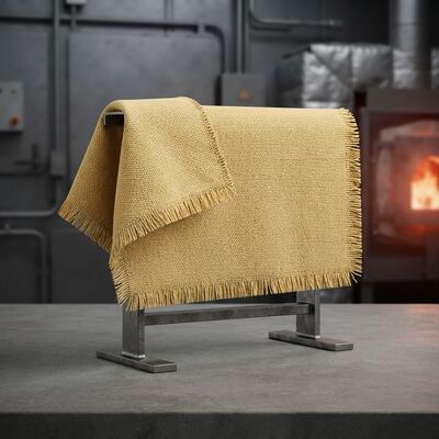 Tejido aislante térmico de fibra de vidrio de Kevlar con resistencia a altas temperaturas, retardante de llama y resistencia a los desgarros