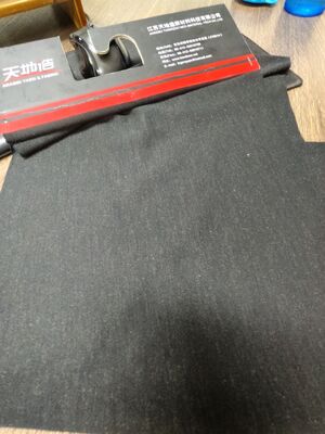 Tejido Modacrílico FR Antiestático de 200 g/m² con Ancho de 180 cm y Mezcla del 70% de Modacrílico para Ropa de Trabajo Ignífuga