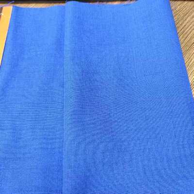 Tela de Meta Aramida Antiestática Azul Brillante de 160 g/m² para Ropa de Trabajo de Seguridad de Verano Petroquímico
