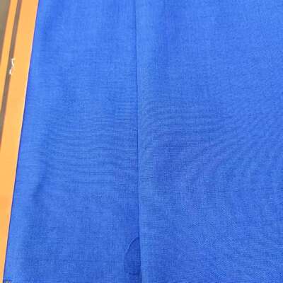 Tela de Meta Aramida Antiestática Azul Brillante de 160 g/m² para Ropa de Trabajo de Seguridad de Verano Petroquímico
