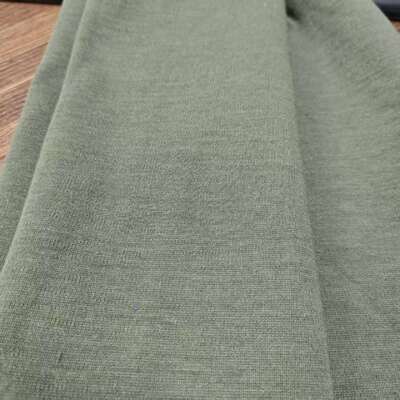 270gsm Dope Dyed Double Rib Knitted Meta Aramid Fabric for Fire Fighter Clothing