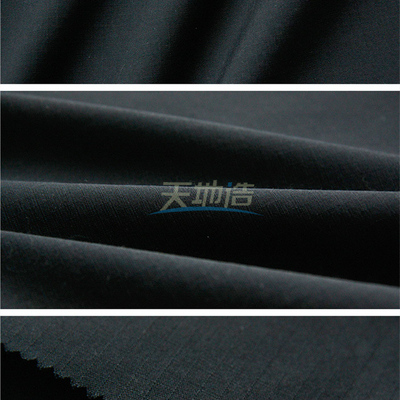 Parada del rasgón de los azules marinos 205gsm de la tela 93/5/2 de Aramid de la meta para el traje de la lucha contra el fuego