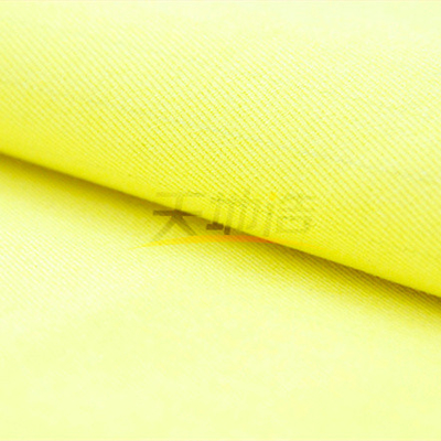 280gsm tela Modacrylic Fluorescrnt Ne24/2 amarillo En11612