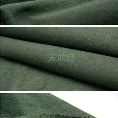 Verde caqui de la tela 220gsm de la fibra de Aramid de la meta para militar