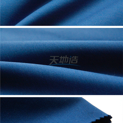 Azul real Ne30/2 de la tela 220gsm de Aramid de la meta del Workwear