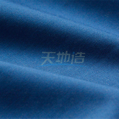 Ropa anti del arco de la tela 160gsm de Aramid de la meta del azul de océano para el petróleo