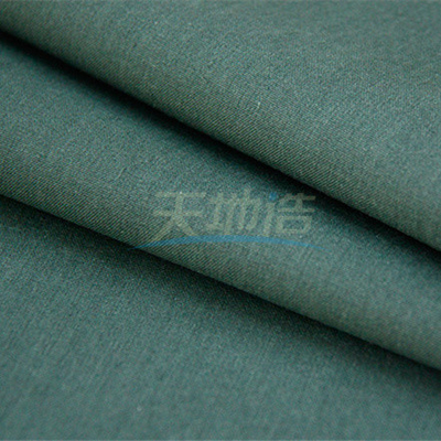 Verde viscoso de la tela 260gsm de Aramid Lenzing para la ropa protectora