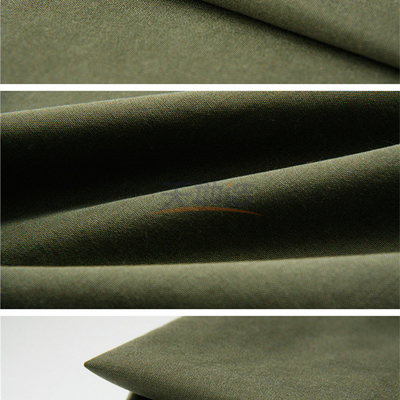 3A mezcló el verde de la tela 180gsm de Aramid de la meta para la ropa protectora