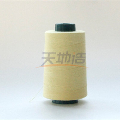 Resistencia térmica amarilla del hilo de coser de Ne30/3 Para Aramid