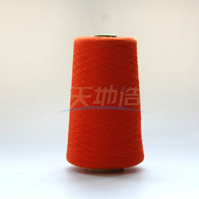 La meta Aramid mezcló el hilado Ne30/2 rojo para la ropa protectora