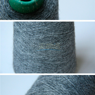 Hilado Ne24/2 de Grey Modacrylic Cotton Yarn Flame Retrardant