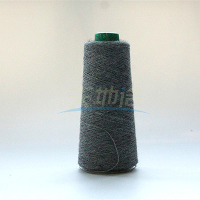 Hilado Ne24/2 de Grey Modacrylic Cotton Yarn Flame Retrardant