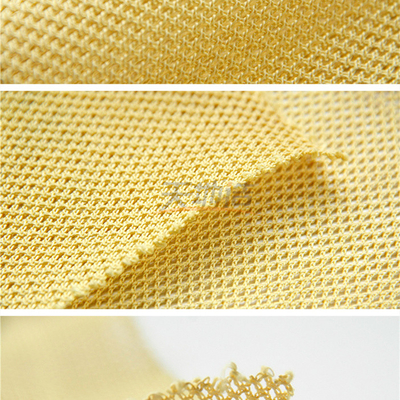 El filamento 100% Para Aramid Mesh Cloth Raw Yellow For reforzó el esqueleto