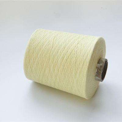 Amarillo crudo de 40 TEX Para Aramid Filament Yarn para tejer de la tela
