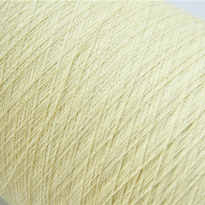Amarillo crudo de 40 TEX Para Aramid Filament Yarn para tejer de la tela