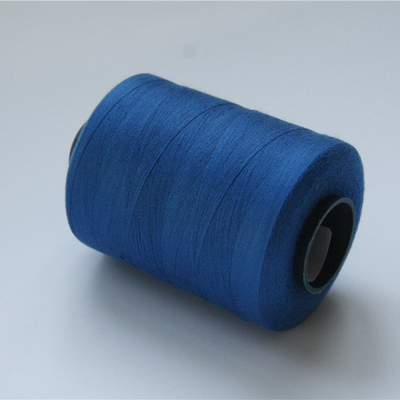 Hilo de coser 40 TEX Royal Blue de Aramid de la meta de la resistencia de fuego