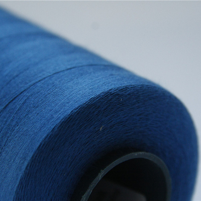 Hilo de coser 40 TEX Royal Blue de Aramid de la meta de la resistencia de fuego