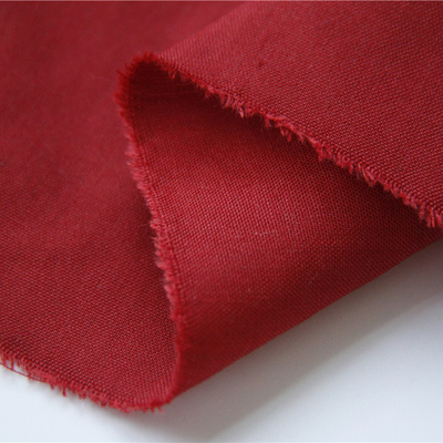 Tela Modacrylic roja 270gsm para la tela impermeable al aire libre de la tienda del tejado del coche
