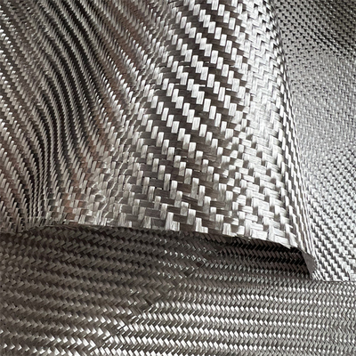 Negro del paño de la fibra de la fibra de carbono 3K Aramid para el equipo de deporte