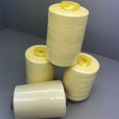 Hilo de la máquina de coser de Ne30/2 Para Aramid para coser con la película de la contracción