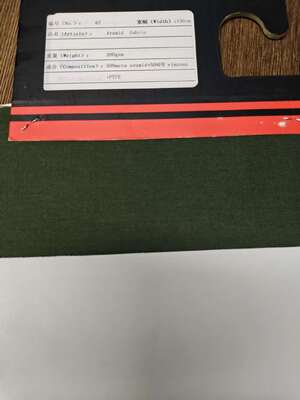 Tejido de meta-aramida de 280 gramos con membrana de PTFE y ancho de 150 cm para aplicaciones ignífugas