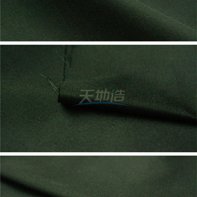 Ropa protectora de 50/50 de Aramid verde viscoso de la tela 185gsm