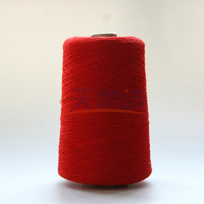 La meta roja Aramid mezcló el hilado Ne33/2 para la ropa protectora química del aceite